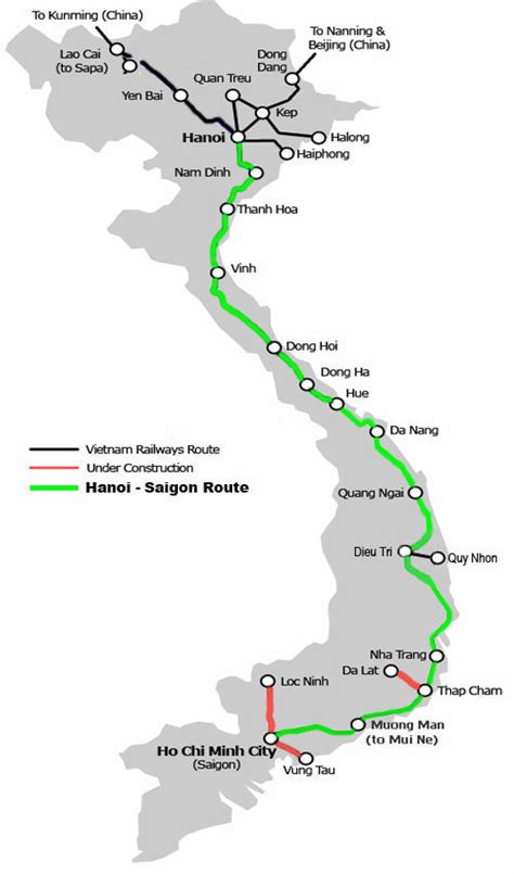 train from hanoi to ho chi minh.